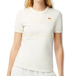 Lacoste women's organic cotton T-shirt